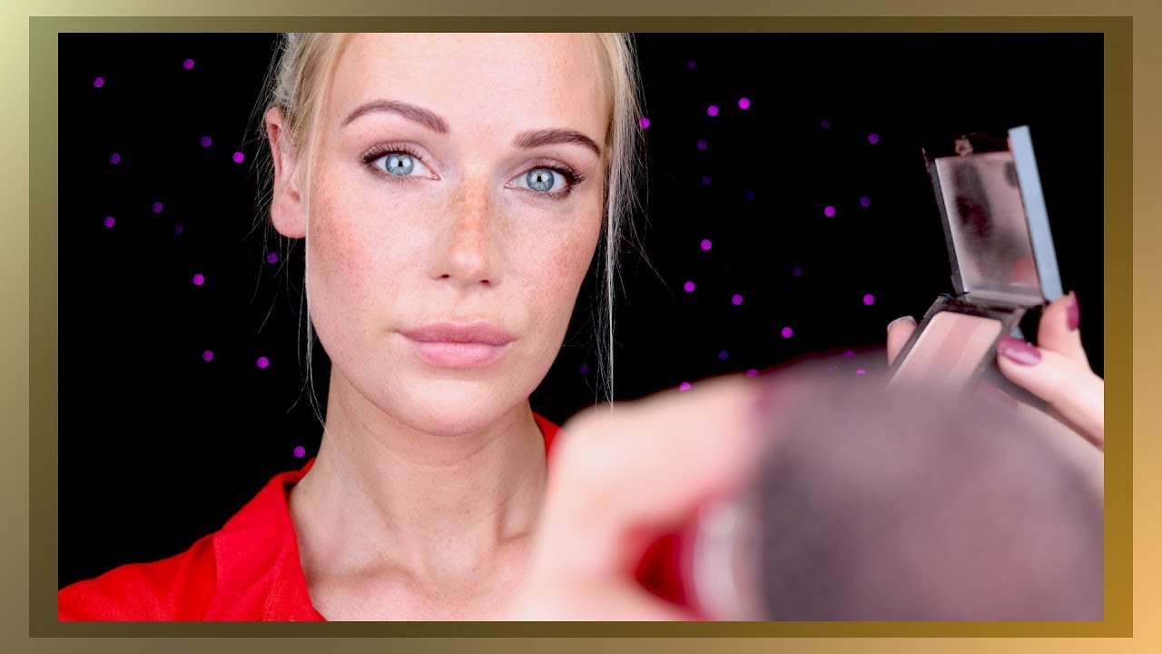 ASMR Makeup Artist Role Play (face touching and personal attention)