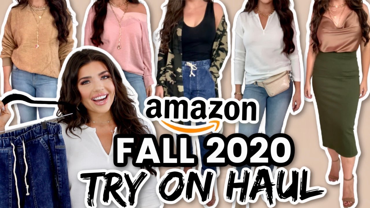 AMAZON FALL CLOTHING TRY ON HAUL *FALL 2020 * | Amazon Items You Need