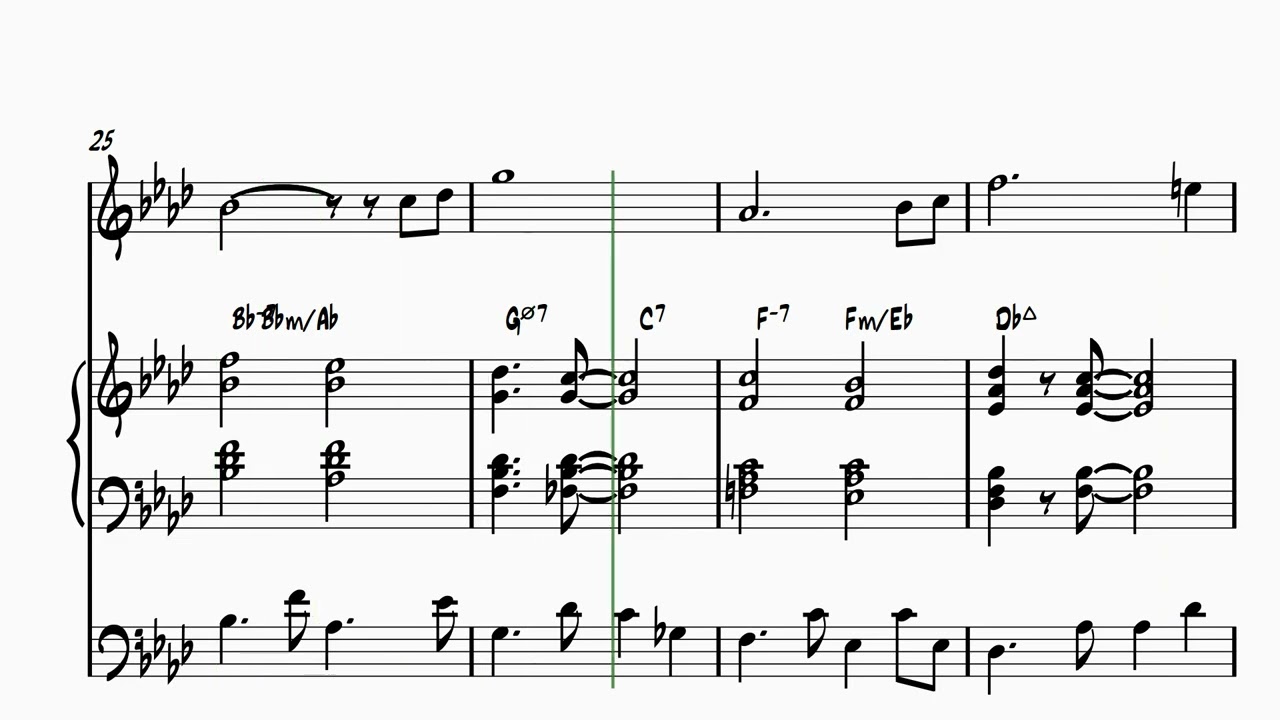 Black Orpheus F   voicings