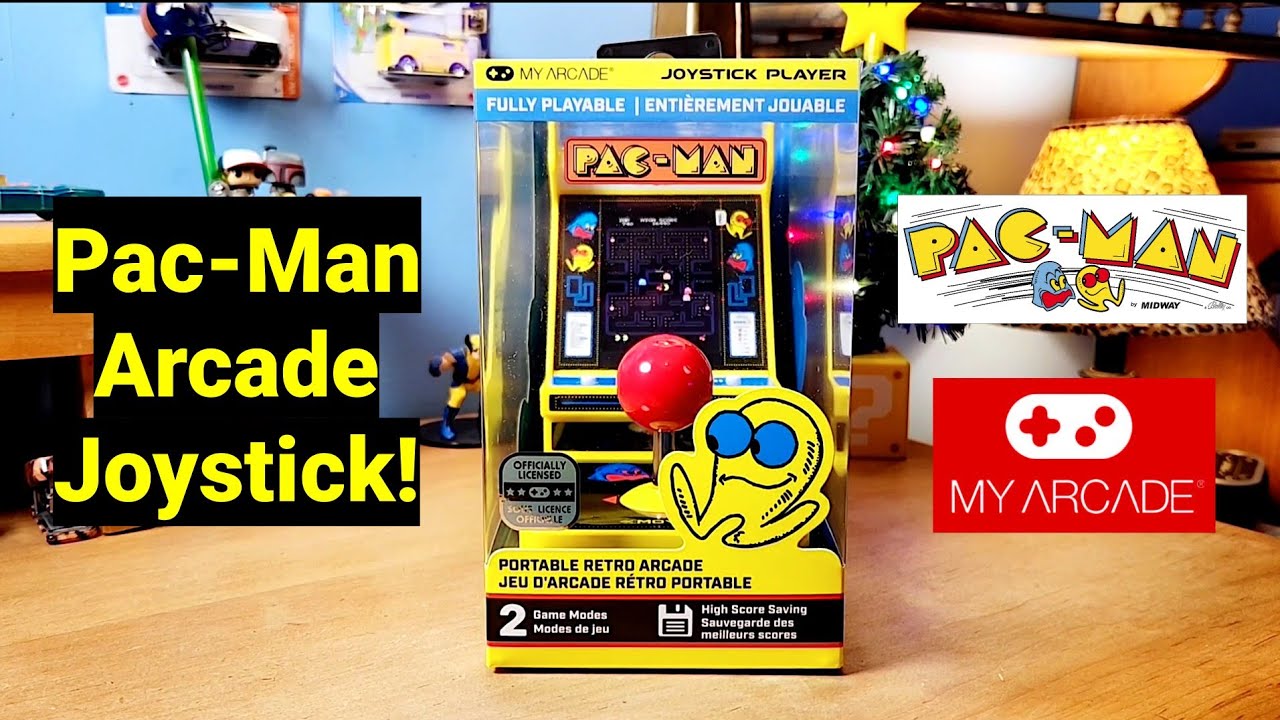 Pac-Man Joystick Player Retro Portable Mini Machine by My Arcade Review! 🕹️