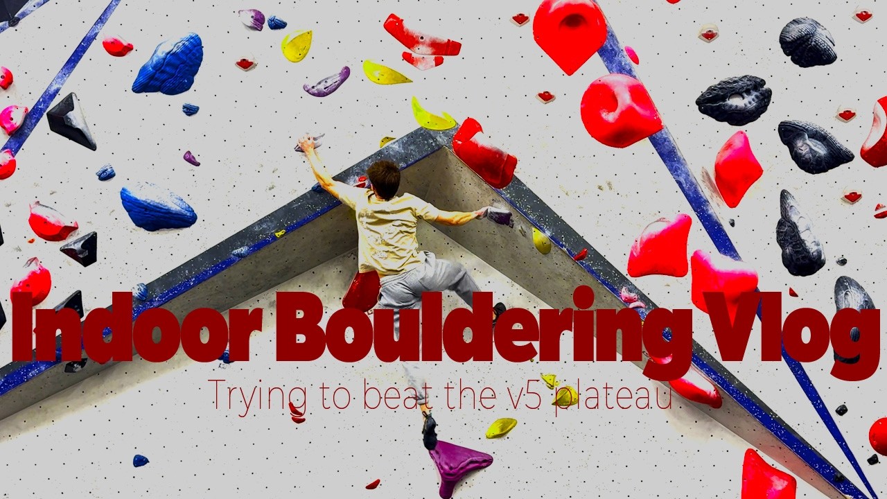 Indoor Bouldering Vlog | Can I push for V6?