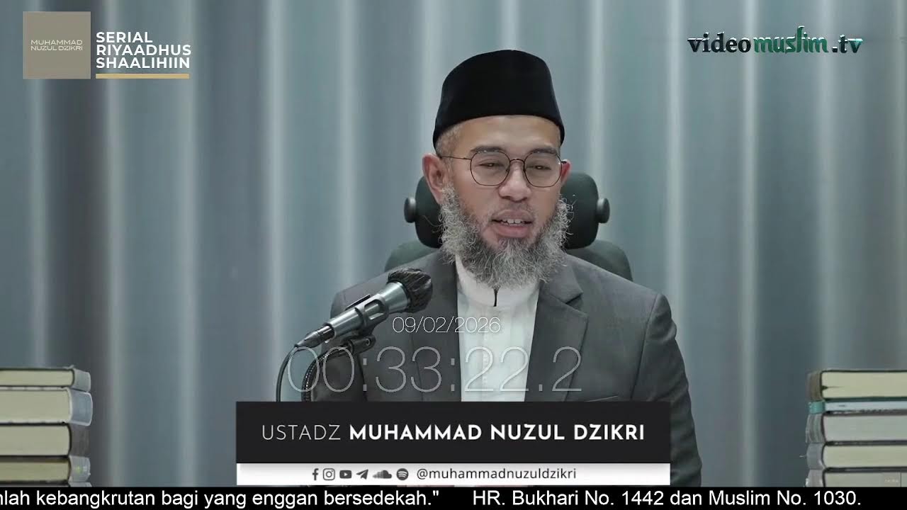 2022. Riyaadhus Shaalihiin | Ustadz Muhammad Nuzul Dzikri