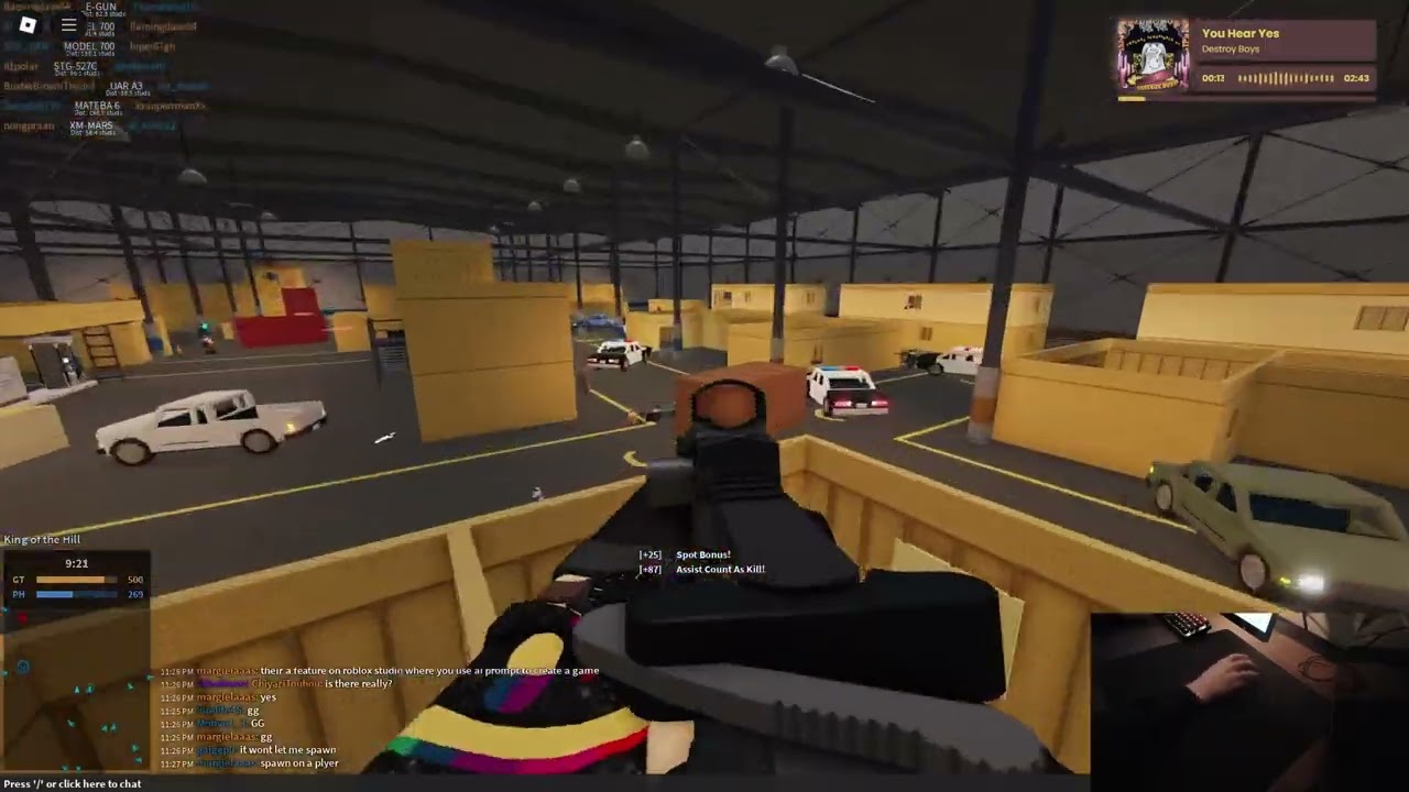Terrorizing Phantom Forces lobbies with OP guns...!
