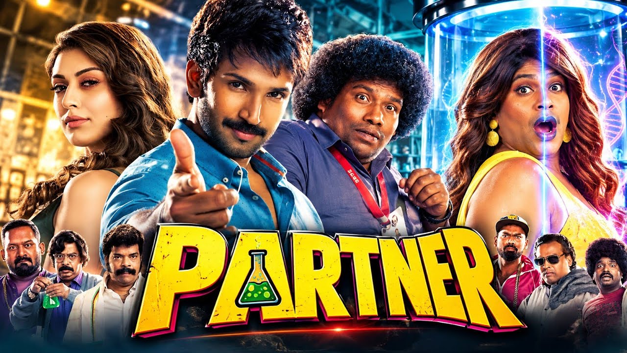 Partner (2023) Full Movie in Hindi | Aadhi Pinisetty, Hansika & Yogi Babu | South Indian Comed