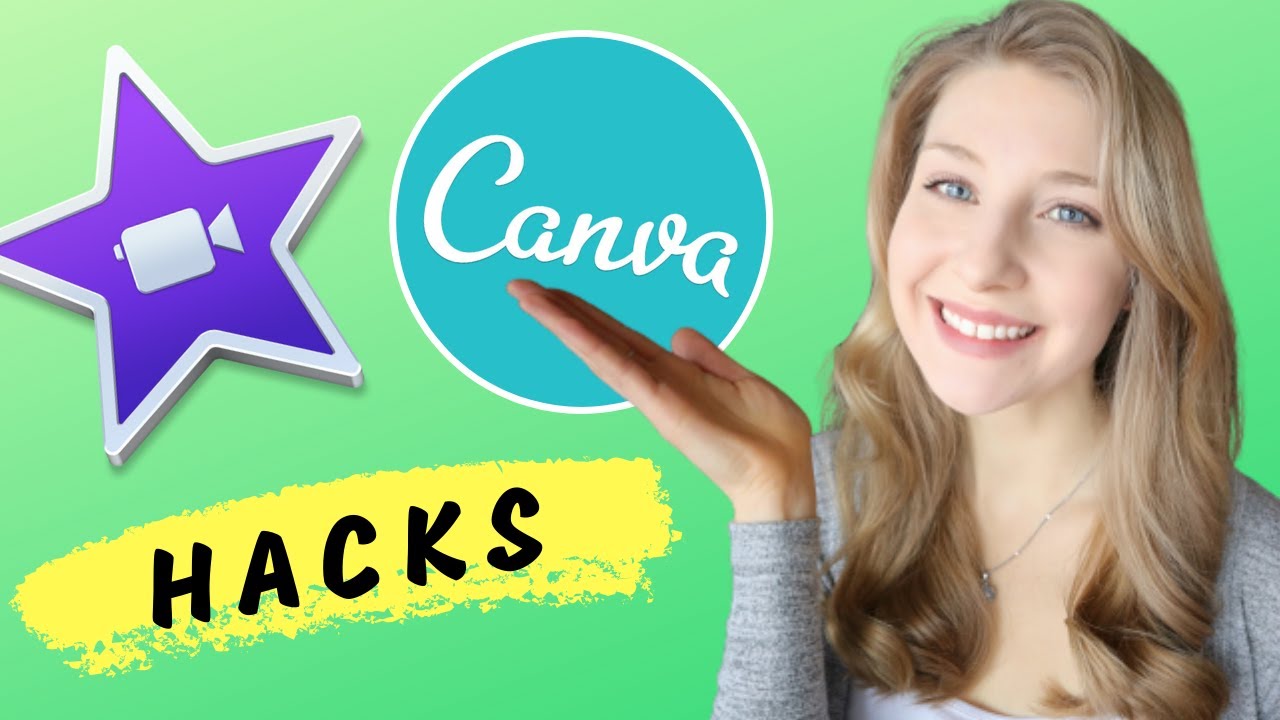How to Make Custom Titles FREE | iMovie and Canva (Editing Hacks)
