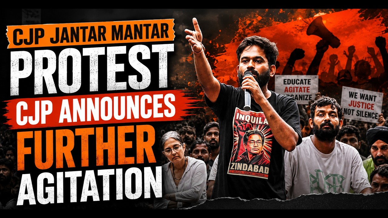 CJP Protest In Delhi LIVE: CJP Protests Continue At Jantar Mantar; Sonam Wangchuk Hunger Strike