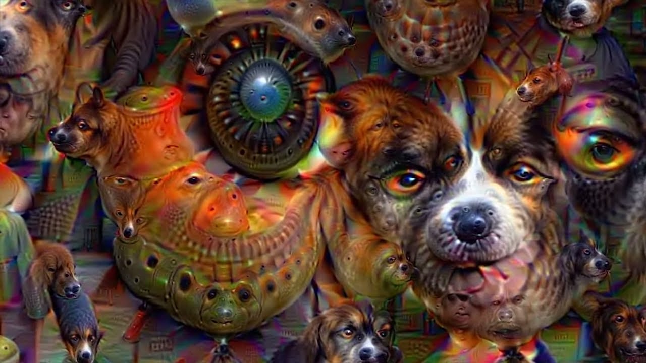 Inside an alien brain - deep psychedelic and surreal imagery - video art