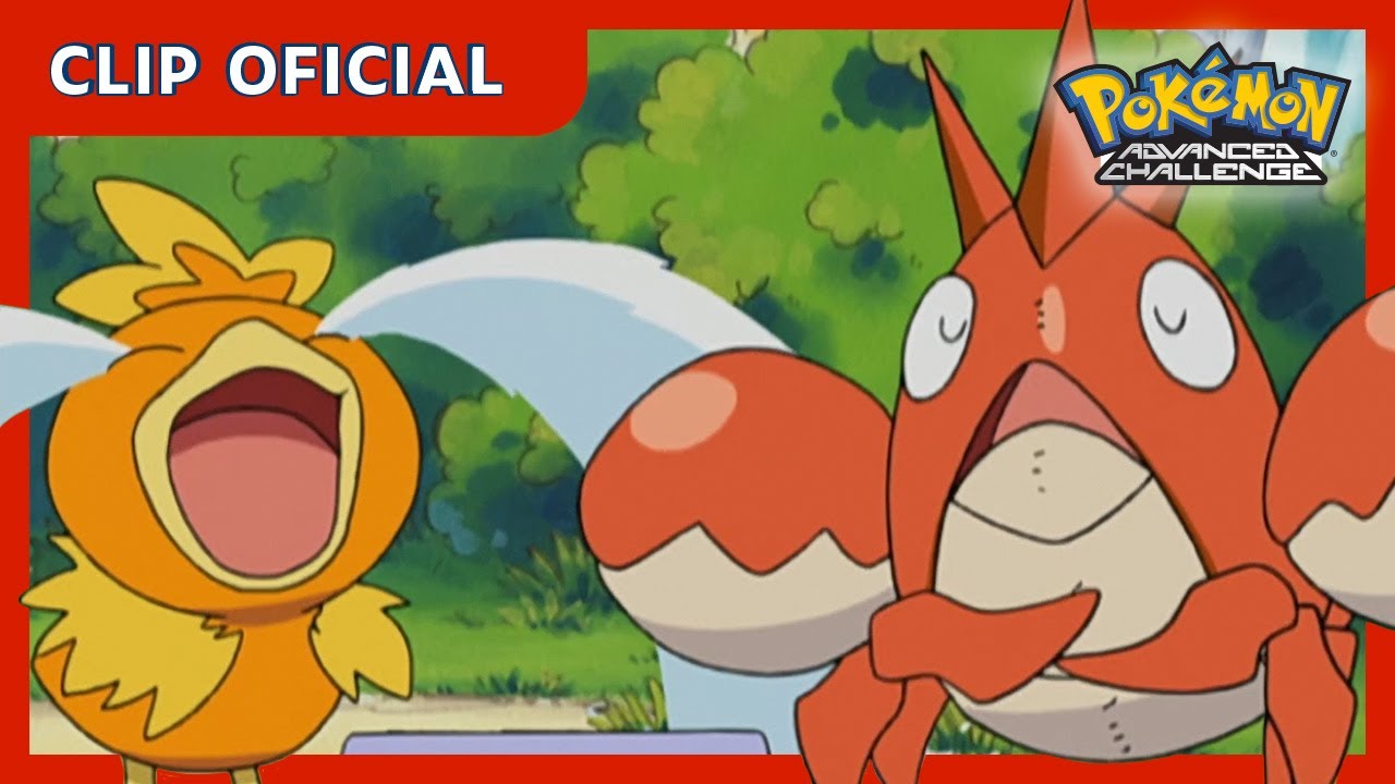 ¡Torchic no comparte su comida! | Pokémon: Advanced Challenge | Clip oficial