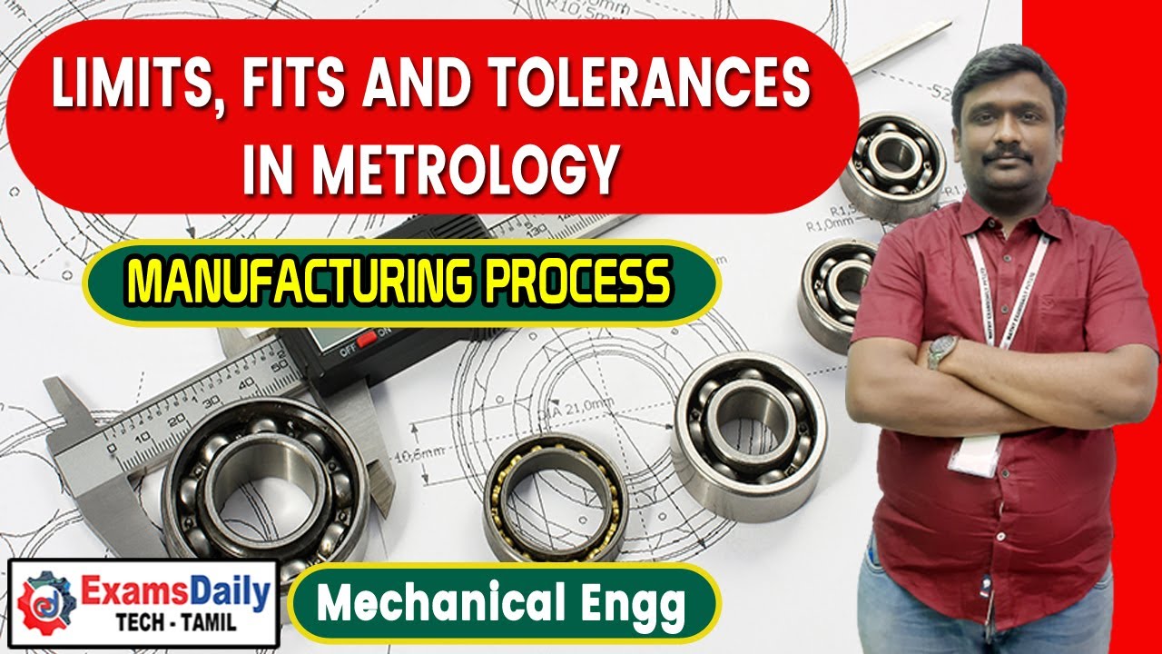 Limits Fits and Tolerances  In Metrology | Manufacturing Process | Mechanical Engineering Classes