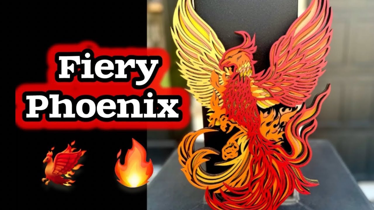 # 656 - A Fiery Phoenix!  Laser Friday FUN!