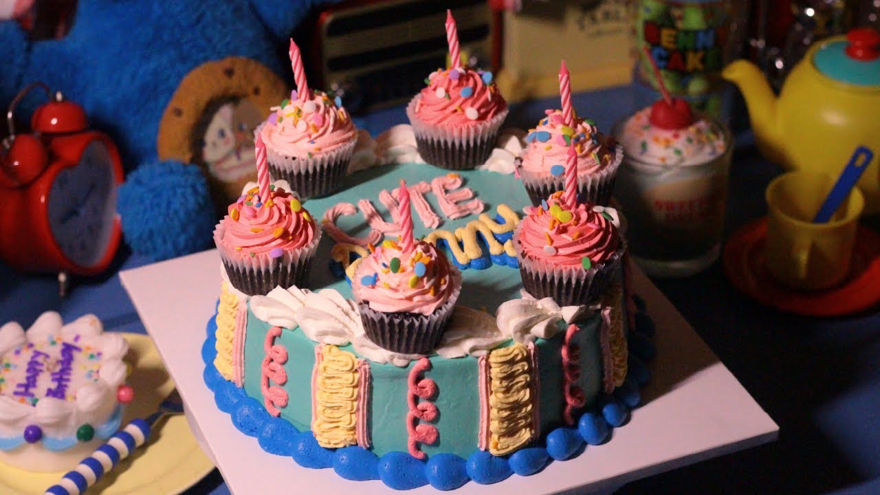 CUPCAKE + CAKE = CUTE