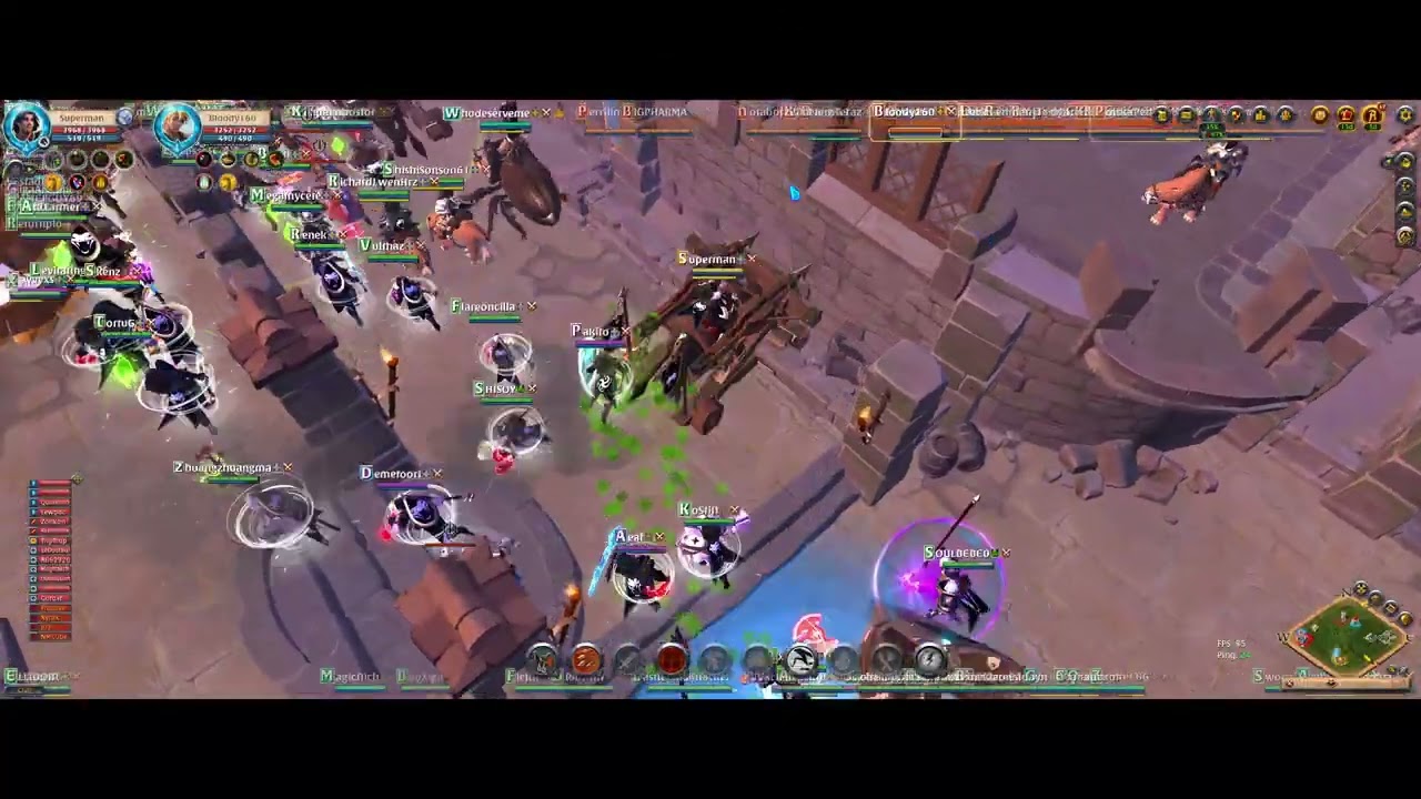 Take Care VS Contingent ~ Balista BM POV Albion Online