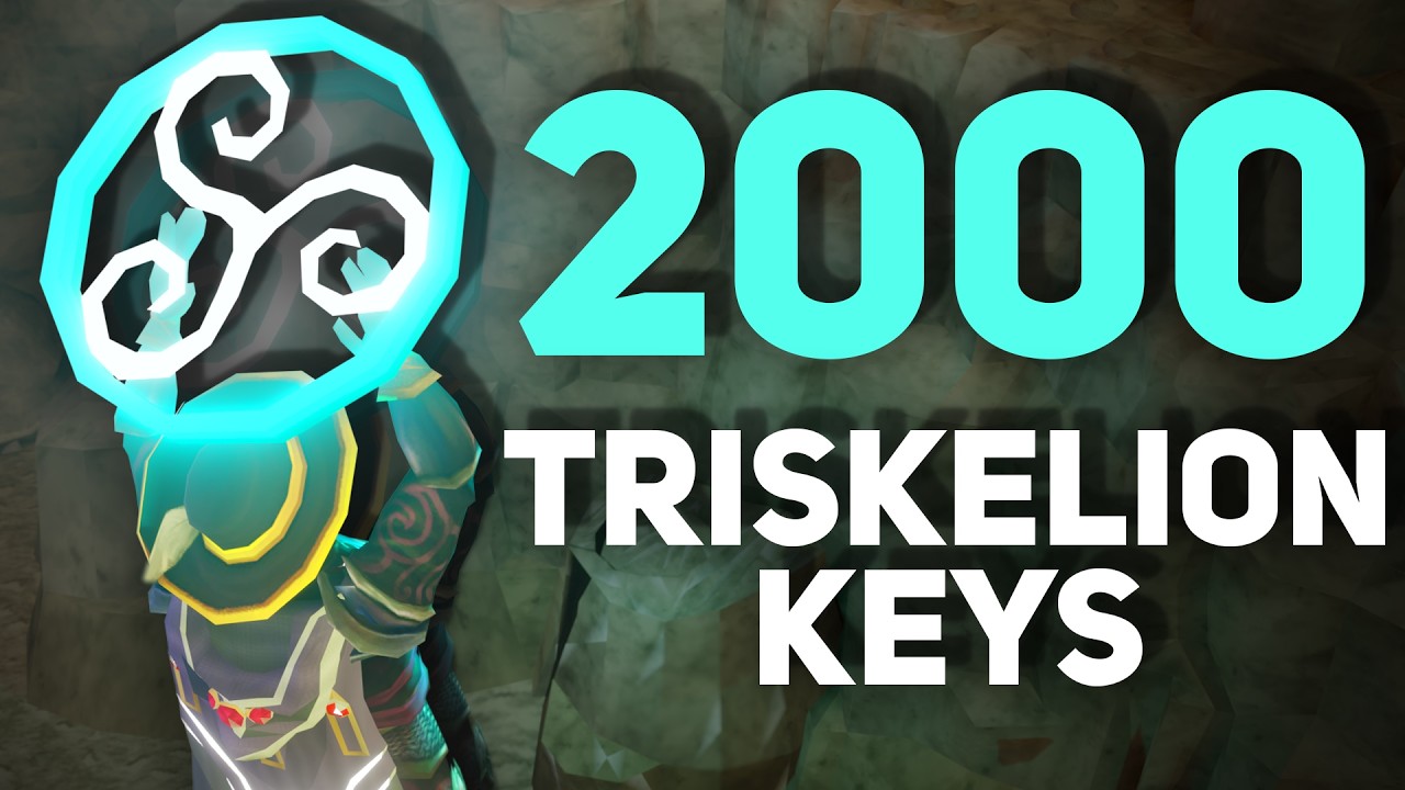 Loot From 2000  Crystal Triskelion Keys - RuneScape