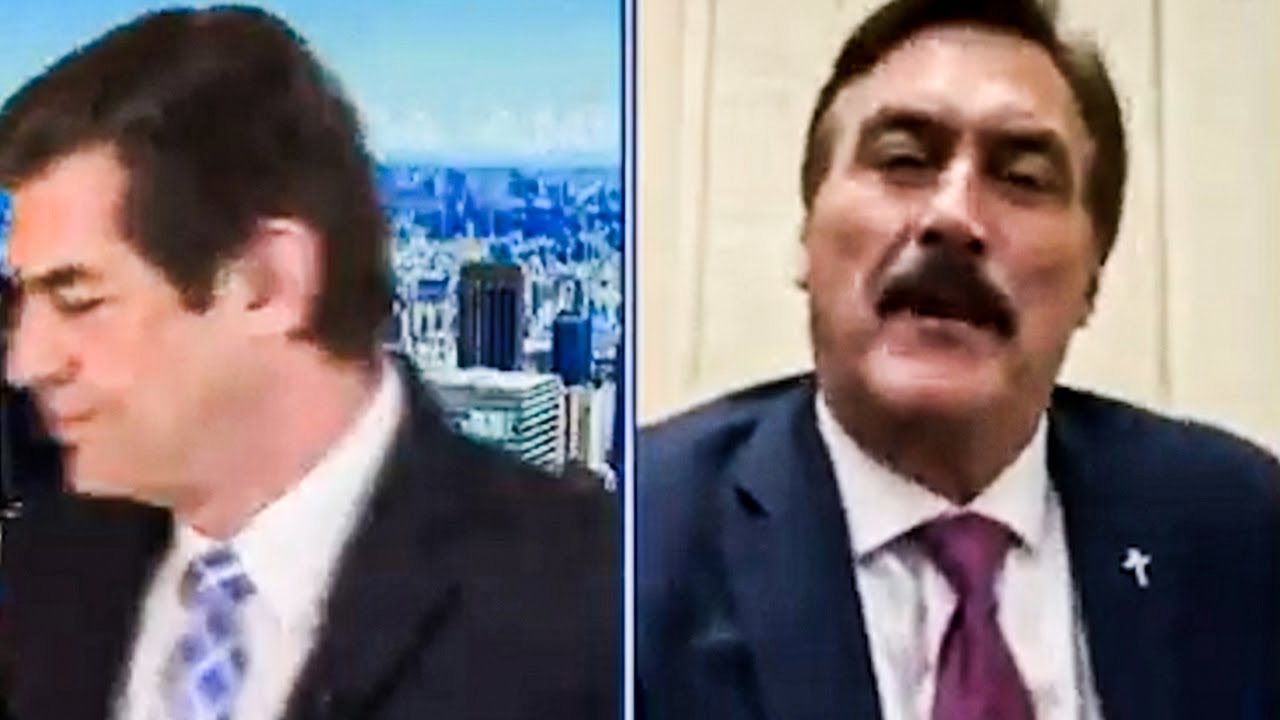 Newsmax Host WALKS OUT As MyPillow Guy Hijacks Show