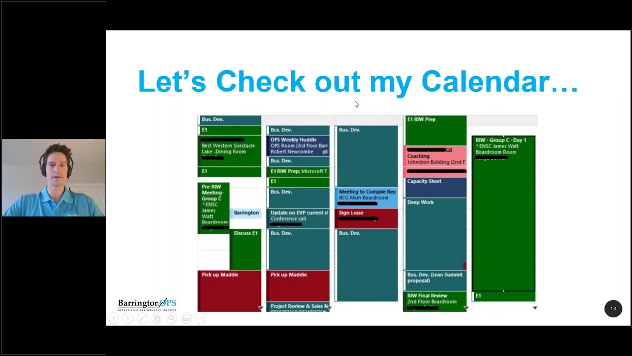 Calendar Management 101  Optimize your calendar to be more productive