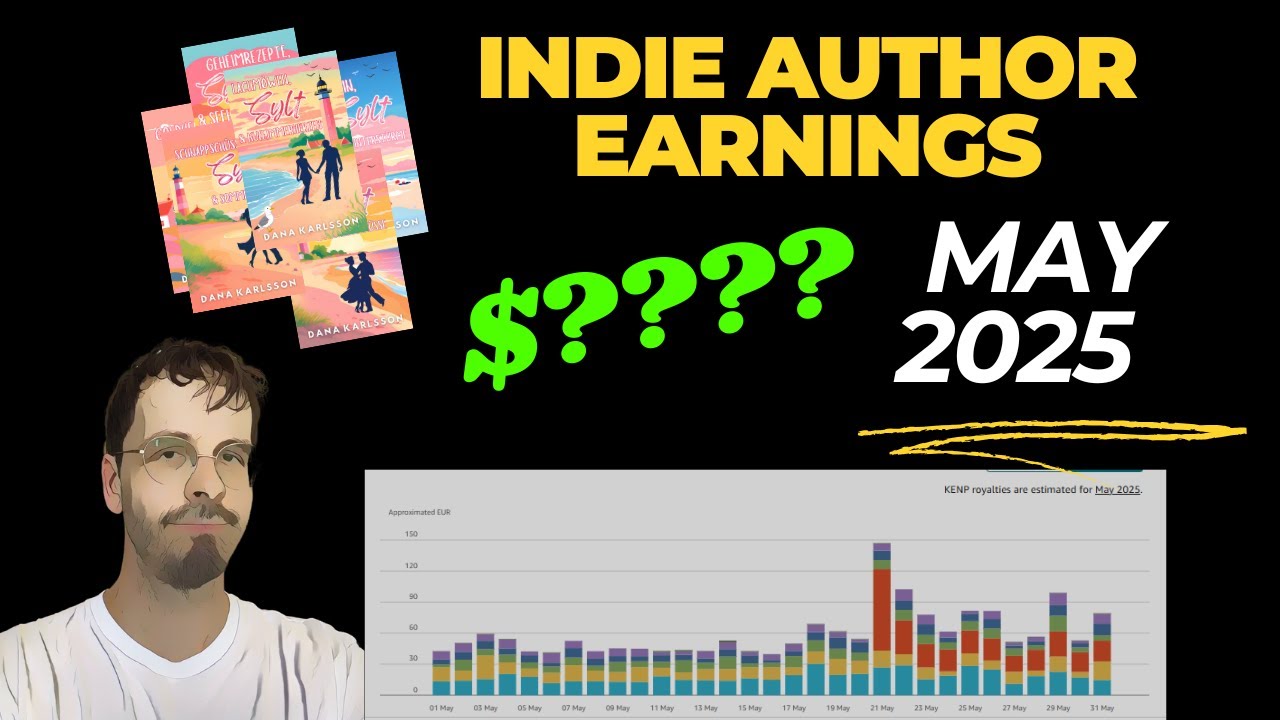 More books = more money? | Indie Author Income Report May 2025