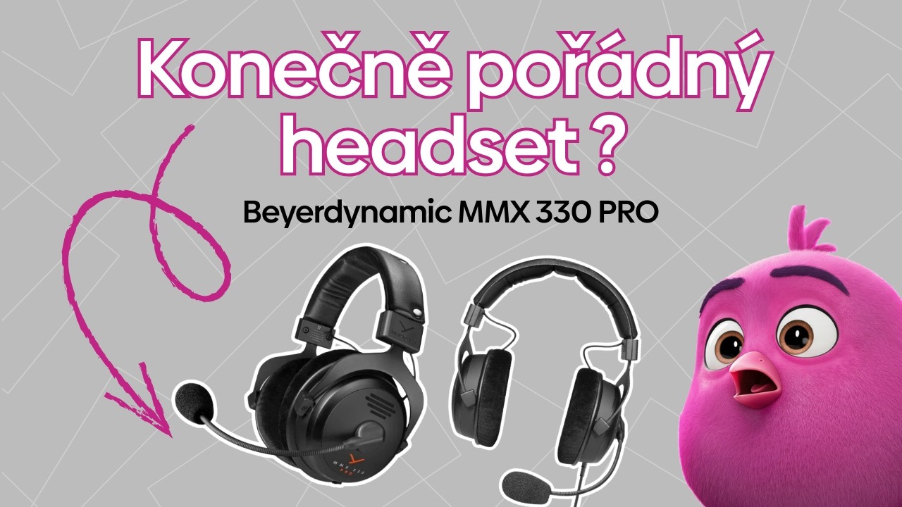 Má otevřený headset opravdu výhodu? | Beyerdynamic MMX 330 PRO | Recenze & Unboxing