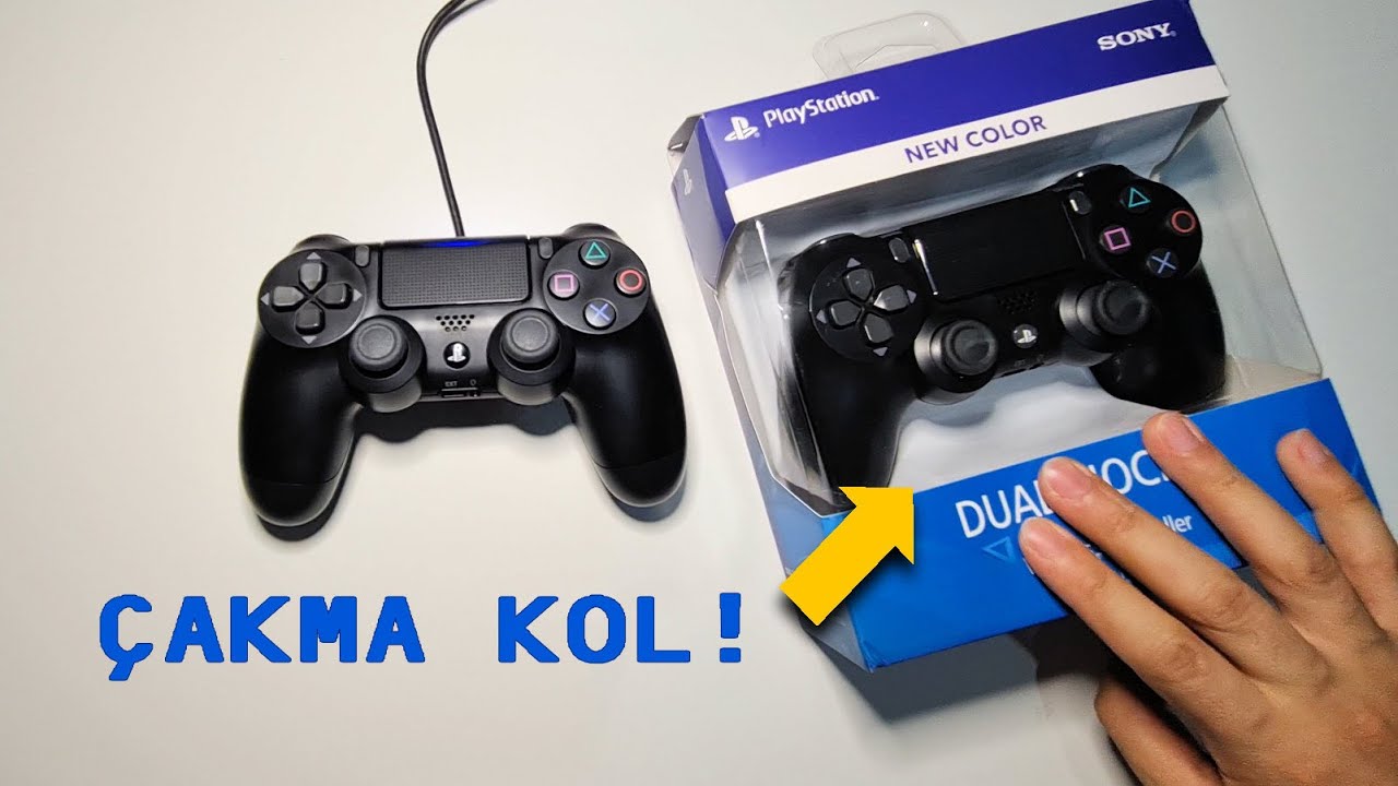 SAHTE DUALSHOCK 4 ALINIR MI? / Çakma ve orijinal PS4 Oyun Kolu Testi