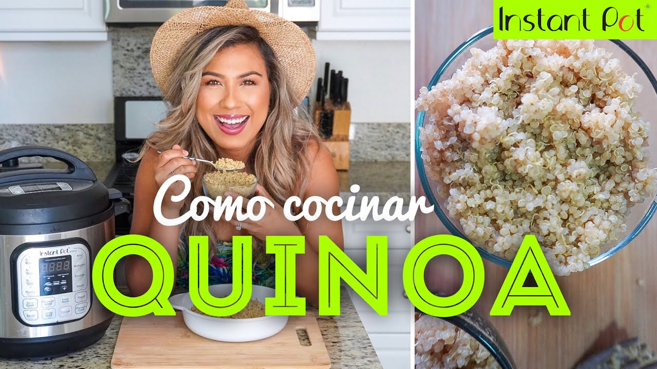 QUINOA SABROSO Y FÁCIL!! | INSTANT POT, RECETA OLLA A PRESIÓN