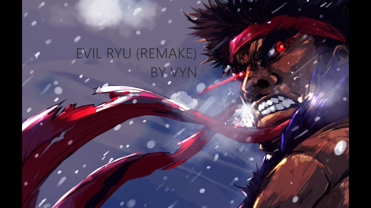 [MUGEN CHAR] Evil Ryu [ 殺意の波動に目覚めたリュウ ] by Vyn - Remake Version RELEASE!