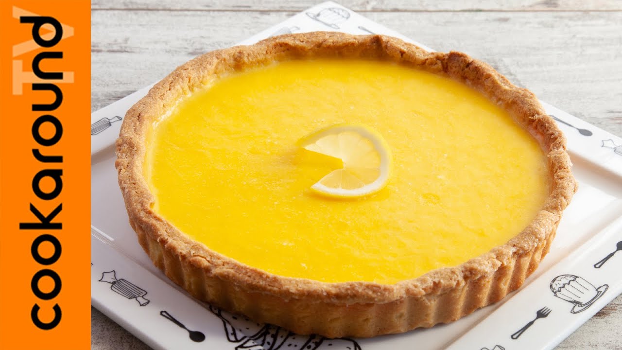 Crostata con crema al limone
