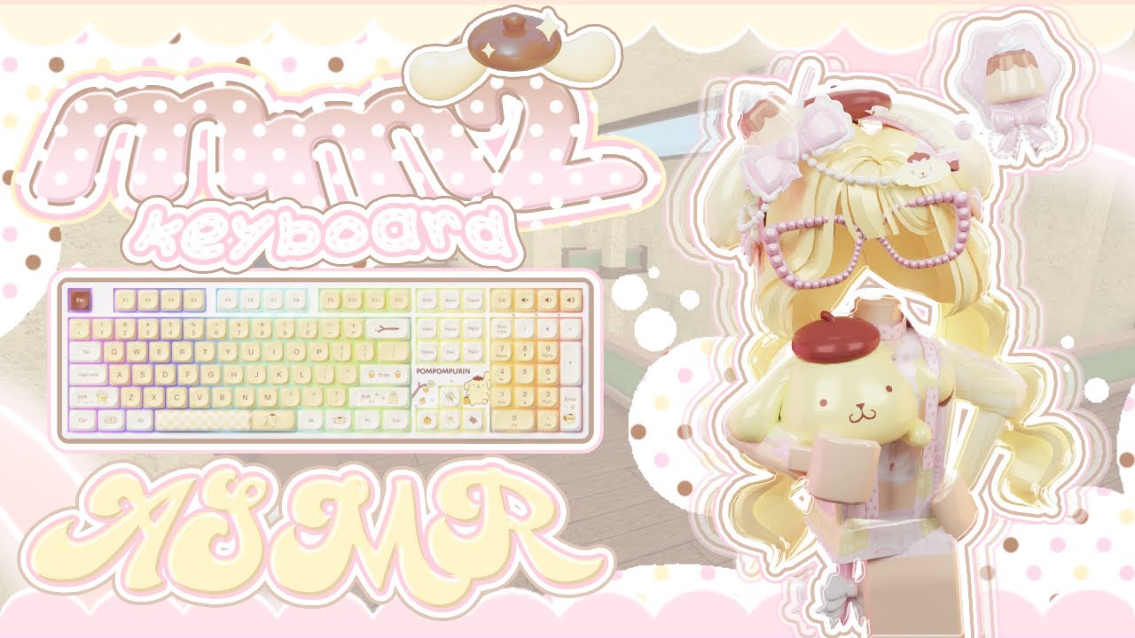 ˗ˏˋ ꒰ MM2 but it's Keyboard ASMR as POMPOMPURIN (REMAKE) .ᐟ ꒱ ˎˊ˗  [Roblox Murder Mystery 2]