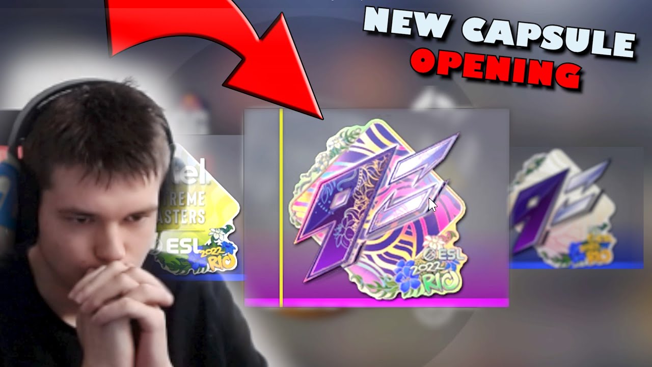 OPENING NOWYCH NAKLEJEK CS GO RIO 2022