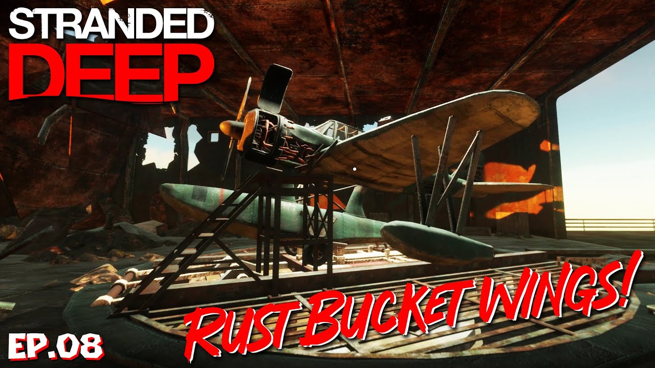The Search for the Rust Bucket Battleship and Wings | Stranded Deep EP08