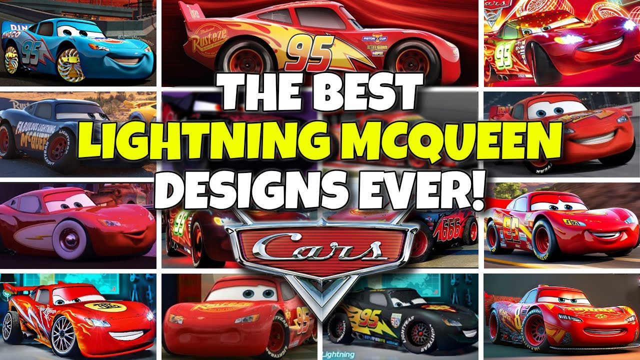 Every Lightning McQueen Design RANKED | From The Worst to The BEST! | Disney Cars