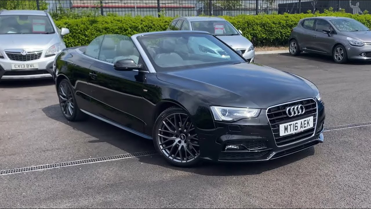 Used 2016 Audi A5 Cabriolet S line Special Edition at Chester | Motor Match Used Cars for Sale