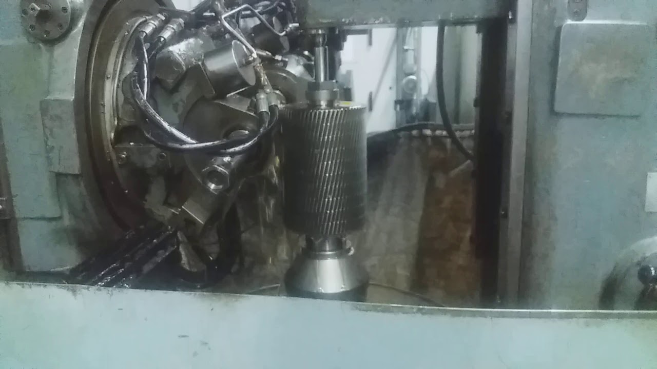 Azdırma tezgahı helis dişli