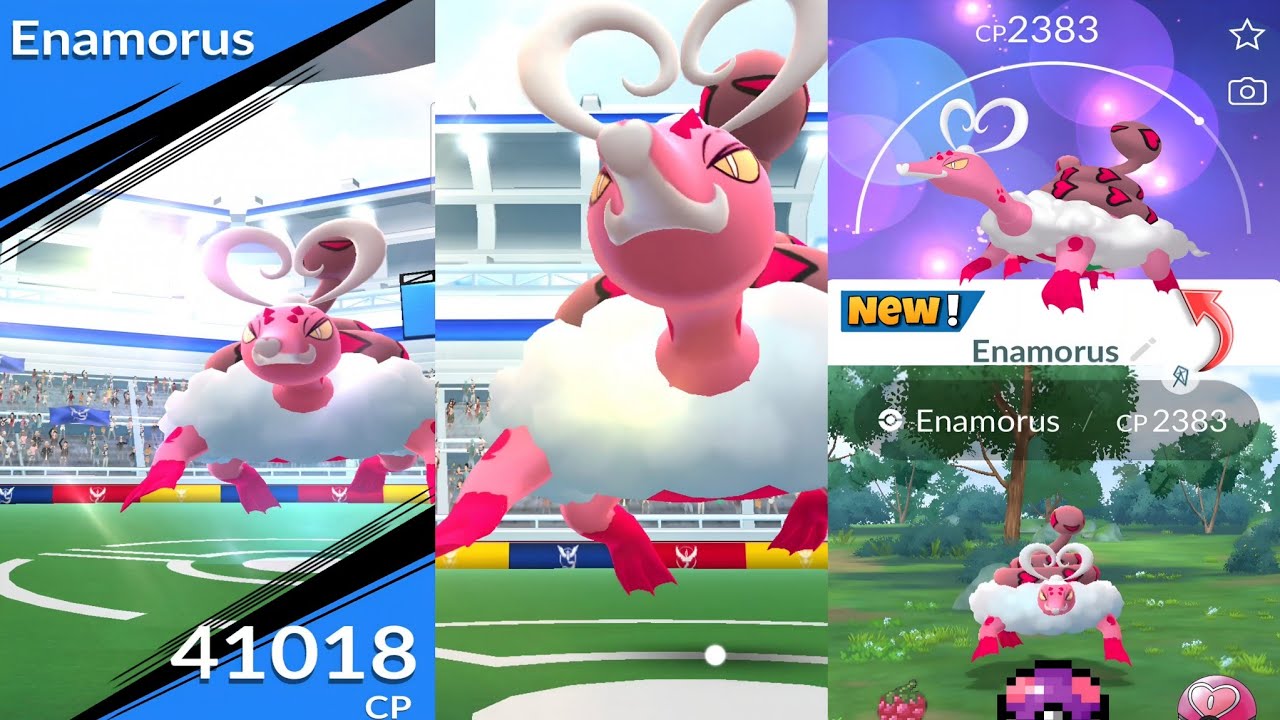 World First Ever✨️Therian Enamorus Raid in Pokemon Go