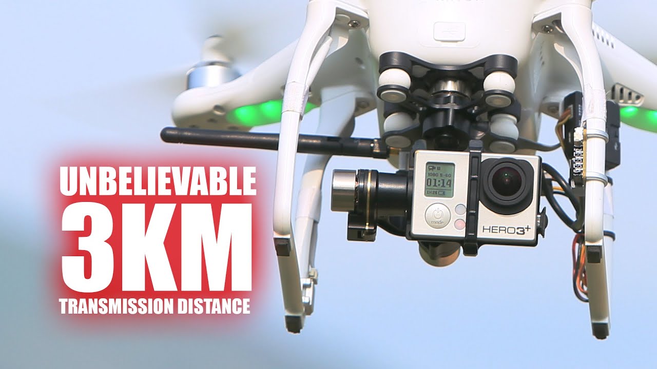 Phantom 2 with 500mw FPV New Record - HeliPal.com
