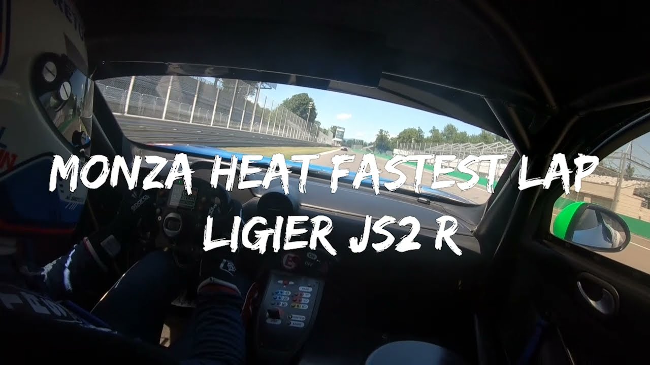 ONBOARD - Fastest lap Ligier JS2 R at Monza track
