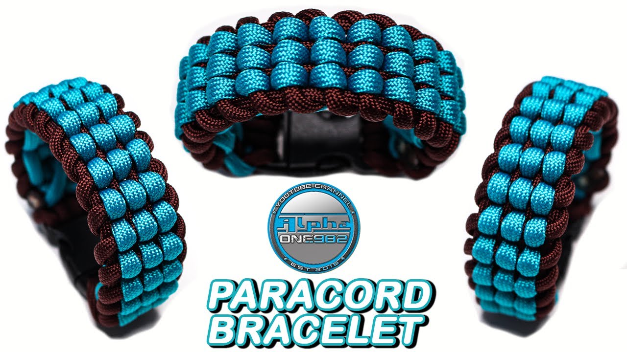 How to Make a Paracord Bracelet Track Knot Tutorial Survival