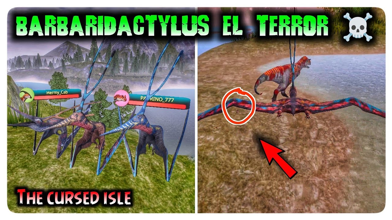 🔥 BARBARIDACTYLUS: Lo subestimé y terminó siendo un MONSTRUO || The Cursed Isle 🦖🦕