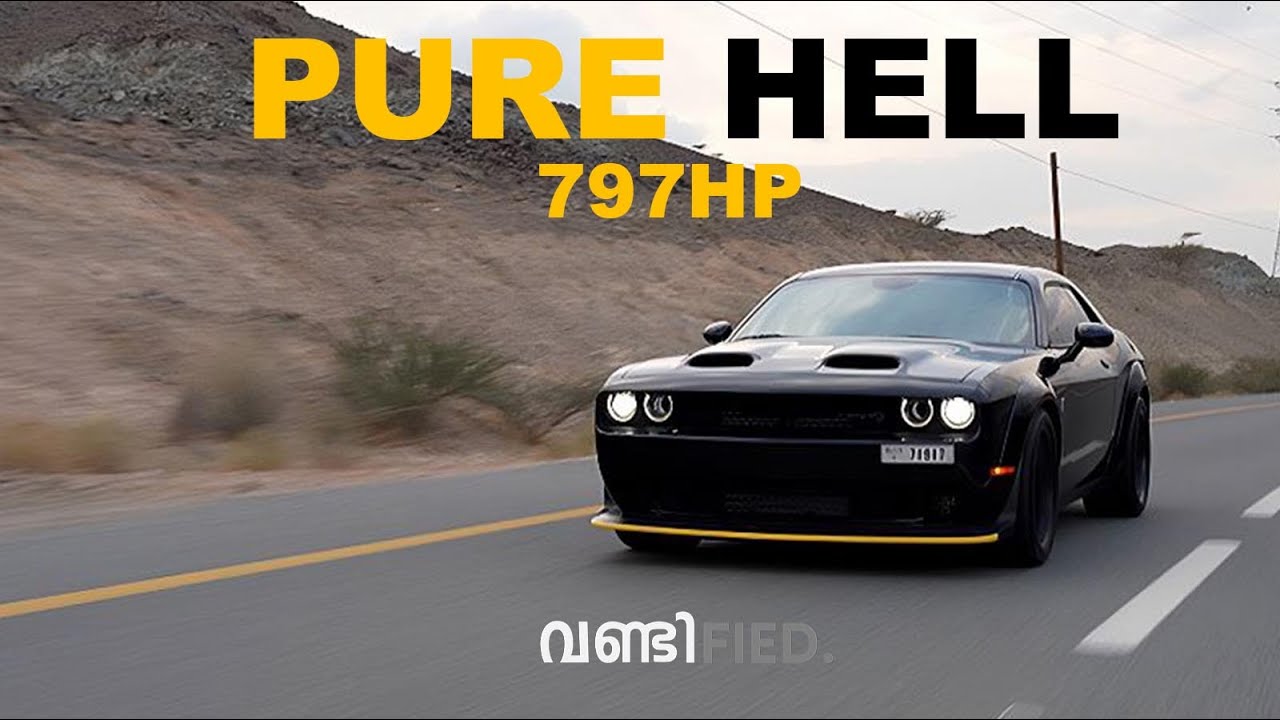 ELECTRIC MUSCLE CAR?! 2022 Dodge Challenger SRT Hellcat Widebody Redeye | വണ്ടിfied