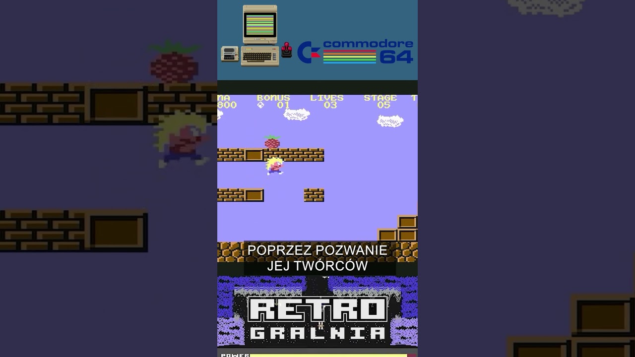 🕹️ The Great Giana Sisters - NIE Super Mario Bros. na C64