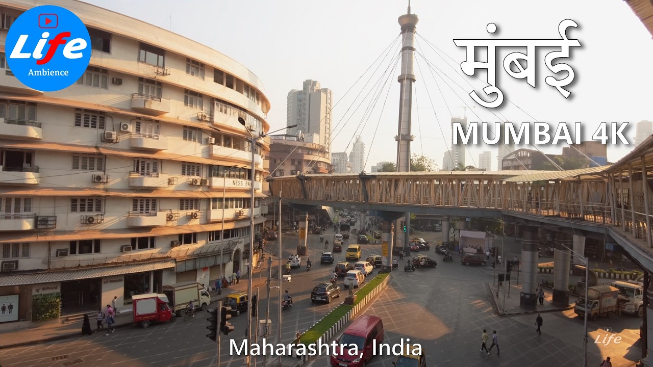 The Real Streets of Mumbai - India Walking Tour 4K HDR