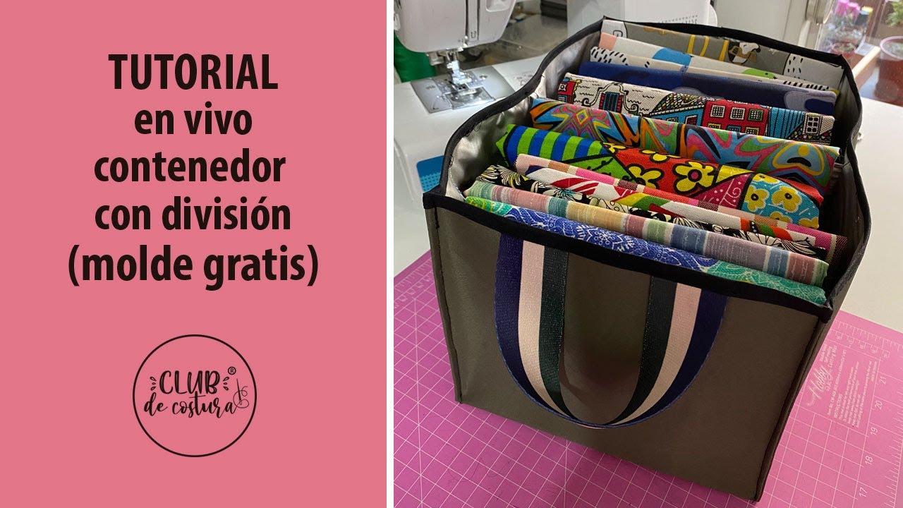 ¡Tutorial en vivo! Te enseño a hacer un contenedor con división interior. ¡Medidas en PDF gratis!
