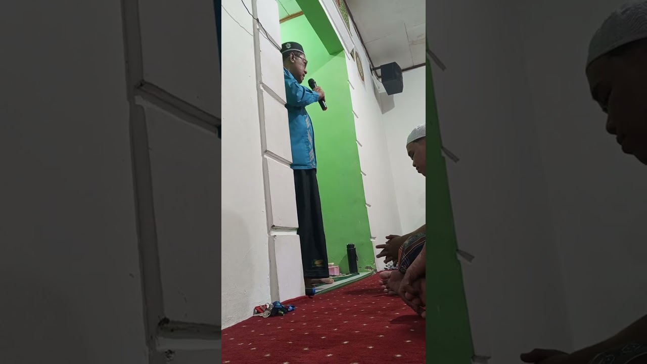 Day 1 acara sholat tarwih musholla Pancoranmas Depok