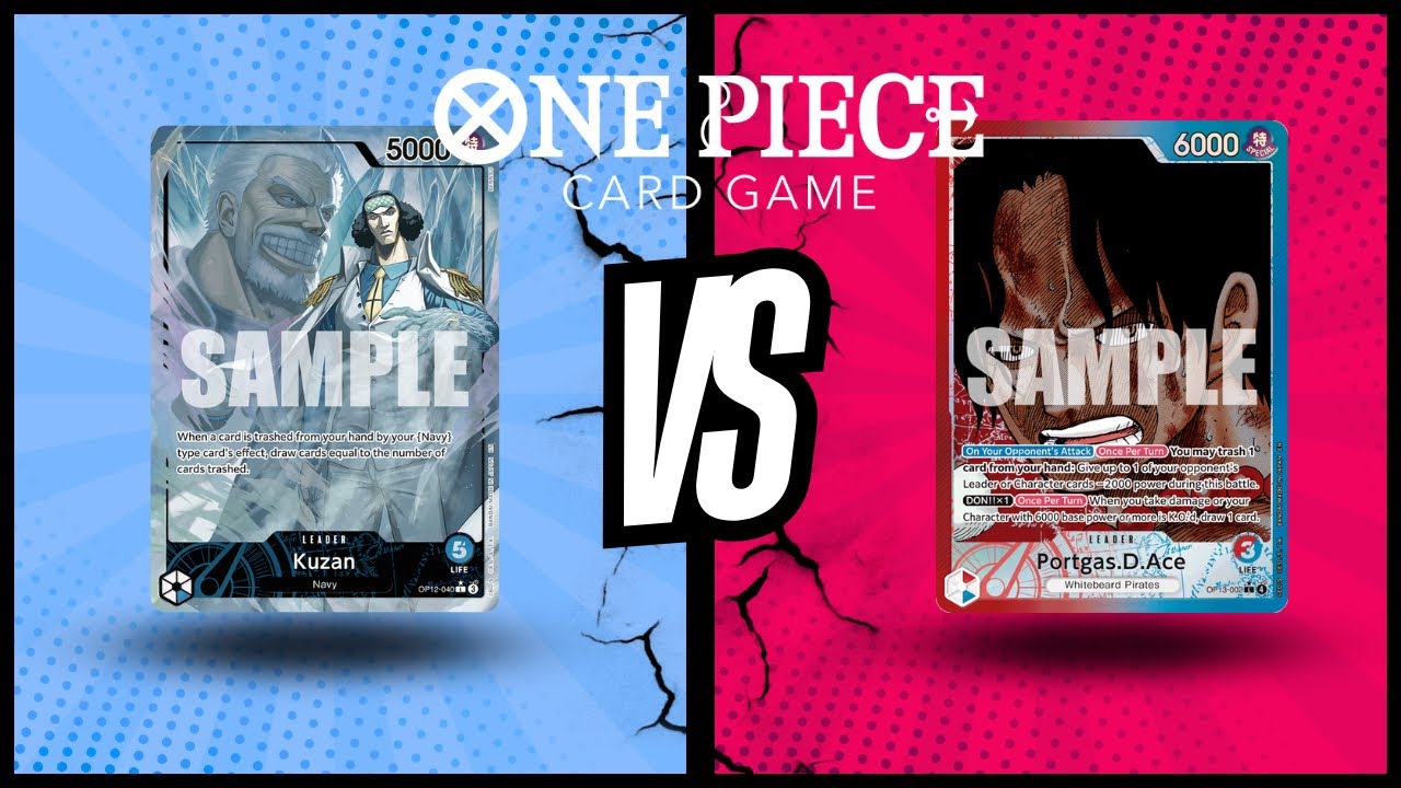 POV You Suck At The Game: OP-14 Kuzan vs Ace Round 1