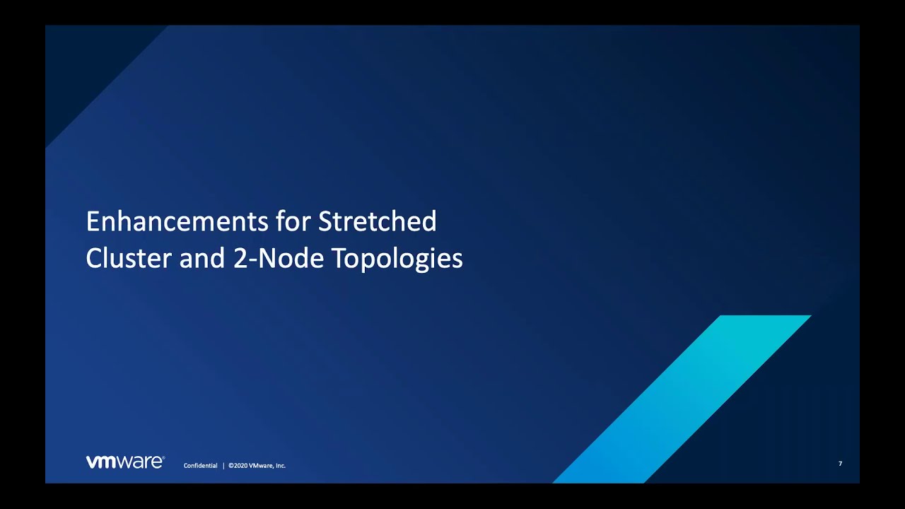 VMware vSAN 7.0 - What's New