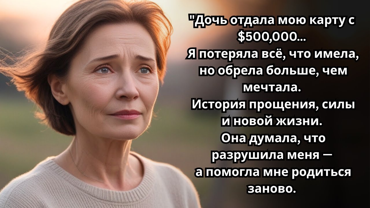 Она отдала мою карту с $500,000 — и я потеряла всё… Но потом жизнь подарила мне второй шанс