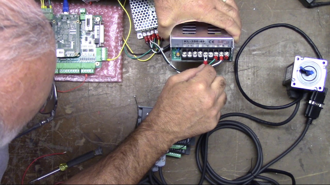 Emco Compact 5 CNC - Benchtesting closed loop steppers