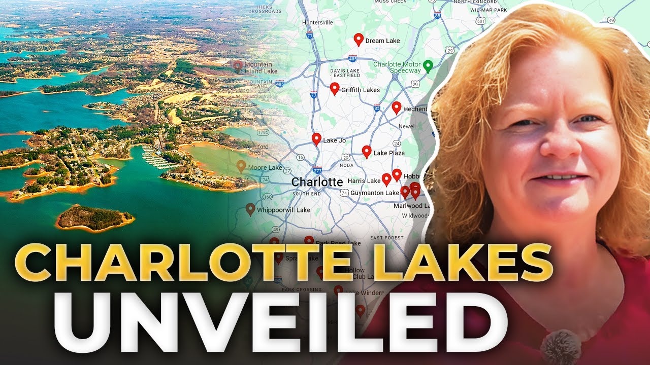 Best Lakes For Lake Life Living In Charlotte North Carolina | Charlotte North Carolina Map Tour