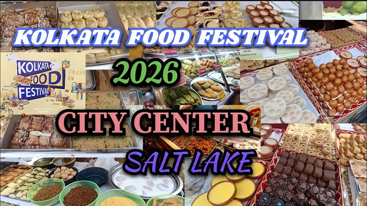 Kolkata Food Festival 2026 City Centre1 সল্টলেকের খাদ্য মেলা #food #mela #vlog#kolkata 