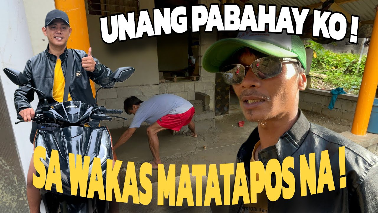 UNANG PABAHAY NI PAPA FRANZ SA WAKAS MATATAPOS NA | PAPAFRANZVLOG OFFICIAL 