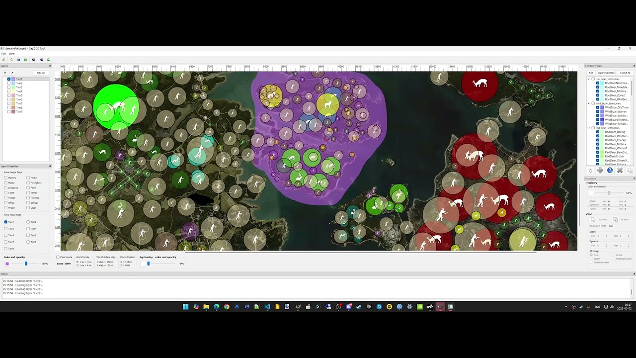DayZ How-To: Create custom tiers loot zones using CE Tool for COMMUNITY SERVER ~ [GAMERSFORGE]