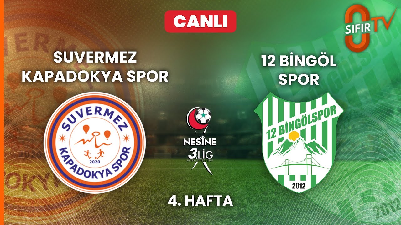 Suvermez Kapadokya Spor - 12 Bingöl Spor